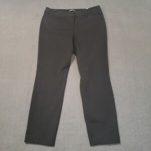 Express Columnist Pants Womens Size 8 Low Rise Ankle Black Trouser NWT